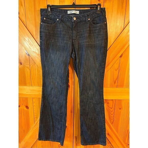 Canyon River Blues Modern Fit Boot Dark Wash Denim Jeans Size 12 Average (4654) - Picture 1 of 8